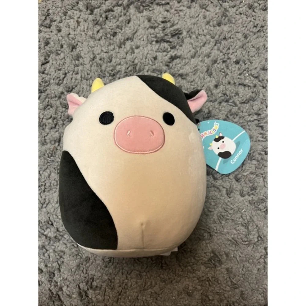 NWT Connor The Cow Squishmallows Stuffed Animal 7.5 Inch Plush